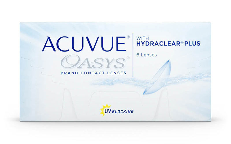 Acuvue Oasys Fortnightly Contact Lenses with Hydraclear Plus by Johnson & Johnson