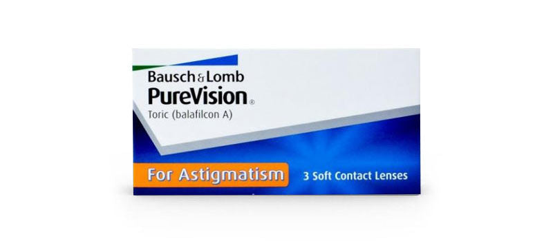 PureVision Toric for Astigmatism Contact Lenses by Bausch and Lomb